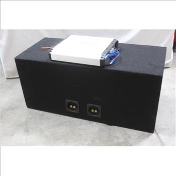 Zeus Hifonics Amp And Speaker Box