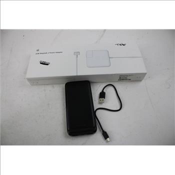 Ziploc Vacuum Sealer System, Quikcell Powerbank, Apple Power Adapter 3 Pieces
