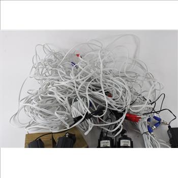 Zmodo 4 Piece Security Camera Set With Wires