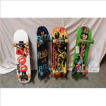 Zoo York, Crown, Venture, Independent Skateboards 4 Pieces