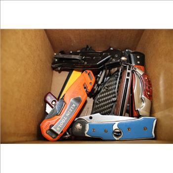 ZT, Klein Tools, Husky, And Other Knives, 17 Pieces