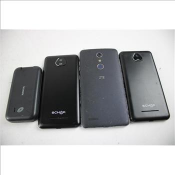 ZTE Smartphone, Nokia Flip Phone, And More, 4+ Pieces