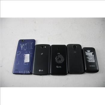 ZTE Smartphones, LG Smartphone, And More, 5+ Pieces