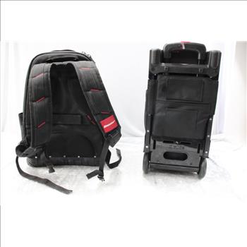 ZUCA Stealth Black Sport Insert Bag And Bauer Heavy Duty Jobsite Backpack