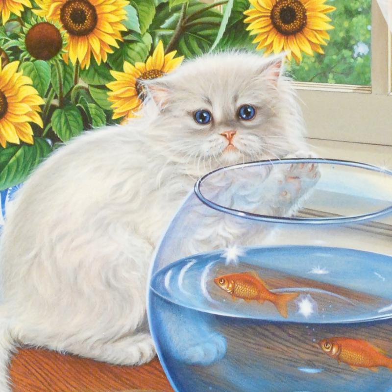 Barbara HigginsBond! "Home Alone" Limited Edition Lithograph! Numbered