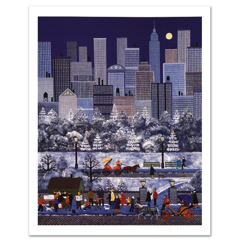 Jane Wooster Scott, "New York, New York" Ltd Ed Lithograph, Numbered