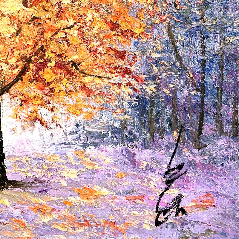 Inam, Original Oil Painting on Canvas (25 x 25