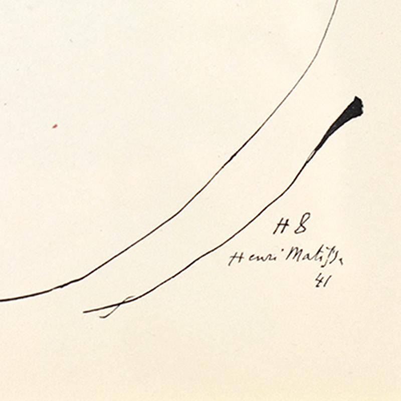 Pierre Henri Matisse (1869-1954), Framed Lithograph, Plate Signed with ...