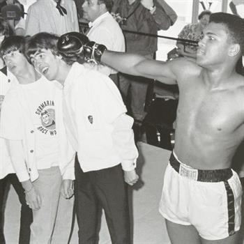 Muhammad Ali and the Beatles. Licensed Photograph of the Heavyweight Champ (40