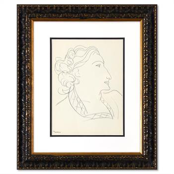Pierre Henri Matisse (1869-1954), Framed Lithograph, Plate Signed with Letter of Authenticity.