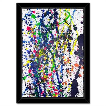 Wyland, Framed Original Painting, Hand Signed by the artist and with a letter of authenticity.