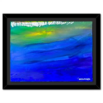 Wyland, Framed Original Painting, Hand Signed by the artist and with a letter of authenticity.