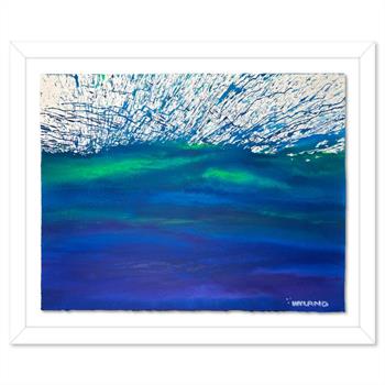 Wyland, Framed Original Painting, Hand Signed by the artist and with a letter of authenticity.