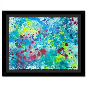 Wyland, Framed Original Painting, Hand Signed by the artist and with a letter of authenticity.