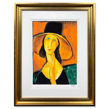 Amedeo MODIGLIANI (after) - Jeanne Hébuterne - Litografia - Arte