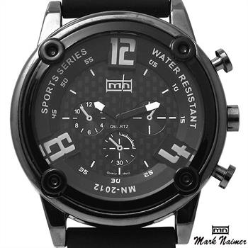 MARK NAIMER  New Fashionable Silicon Strap Watch 