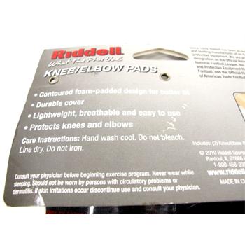Riddell Knee/Elbow Pads