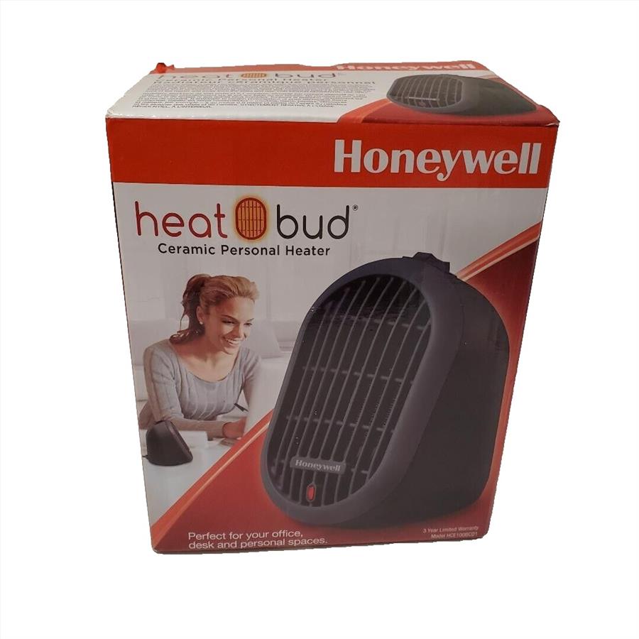 Honeywell Heatbud Personal Ceramic Heater Black Property Room