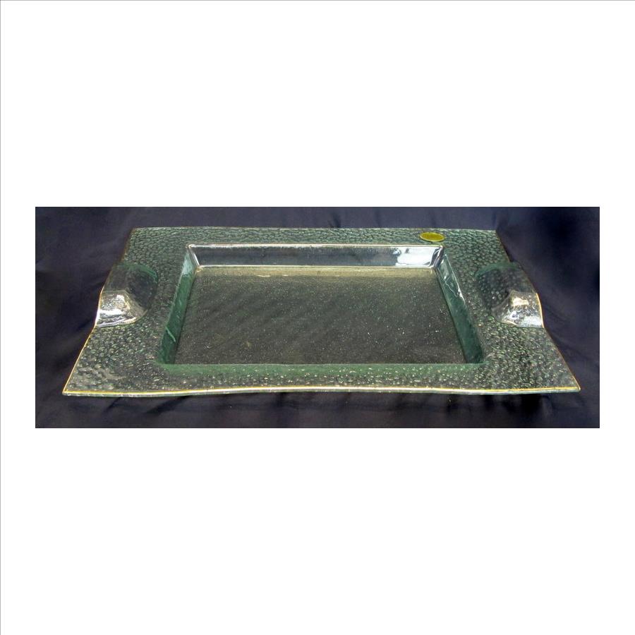 Arte Murano Glass Serving Tray Property Room