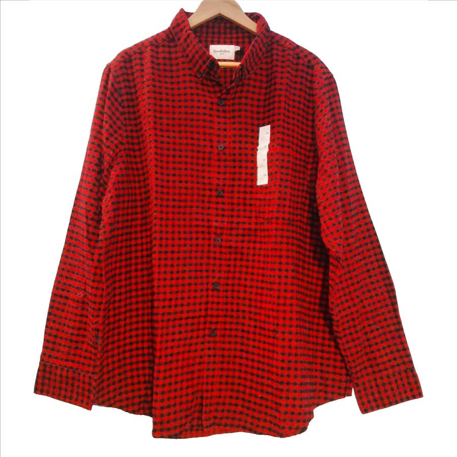 NWT Men Goodfellow & Co Lightweight Flannel Long Sleeve Flannel
