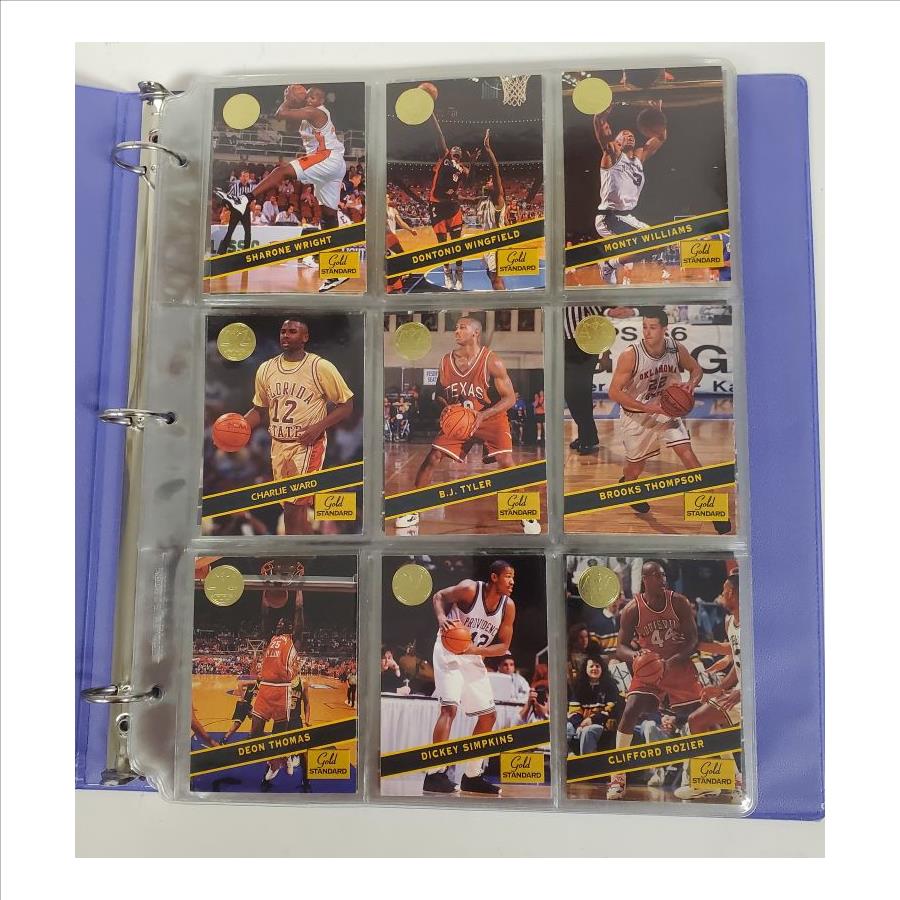 VTG 1994 OPL Signature Rookies Gold Standard Basketball 100+ Cards