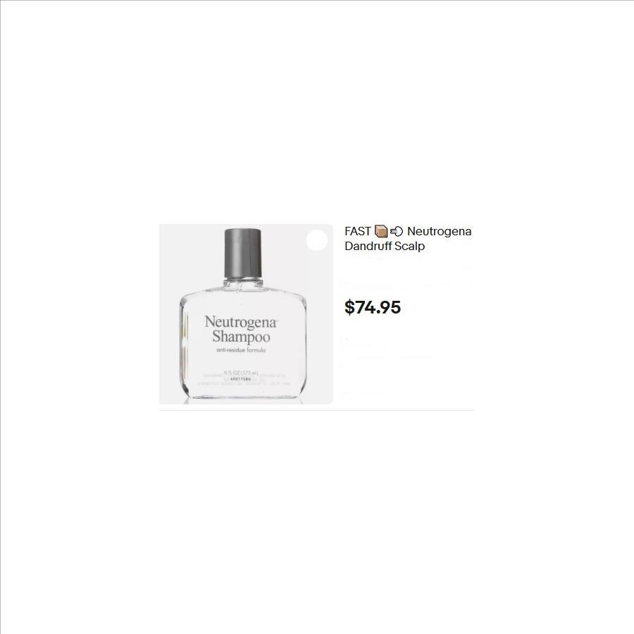 Neutrogena Anti-Residue Shampoo 12 Fl Oz