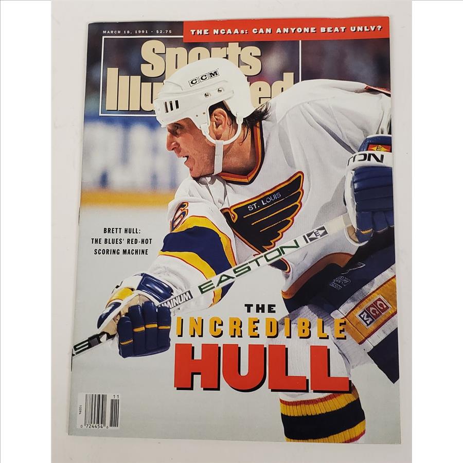 Vintage USA Mar 18 1991 Sports Illustrated The Incredible Hull