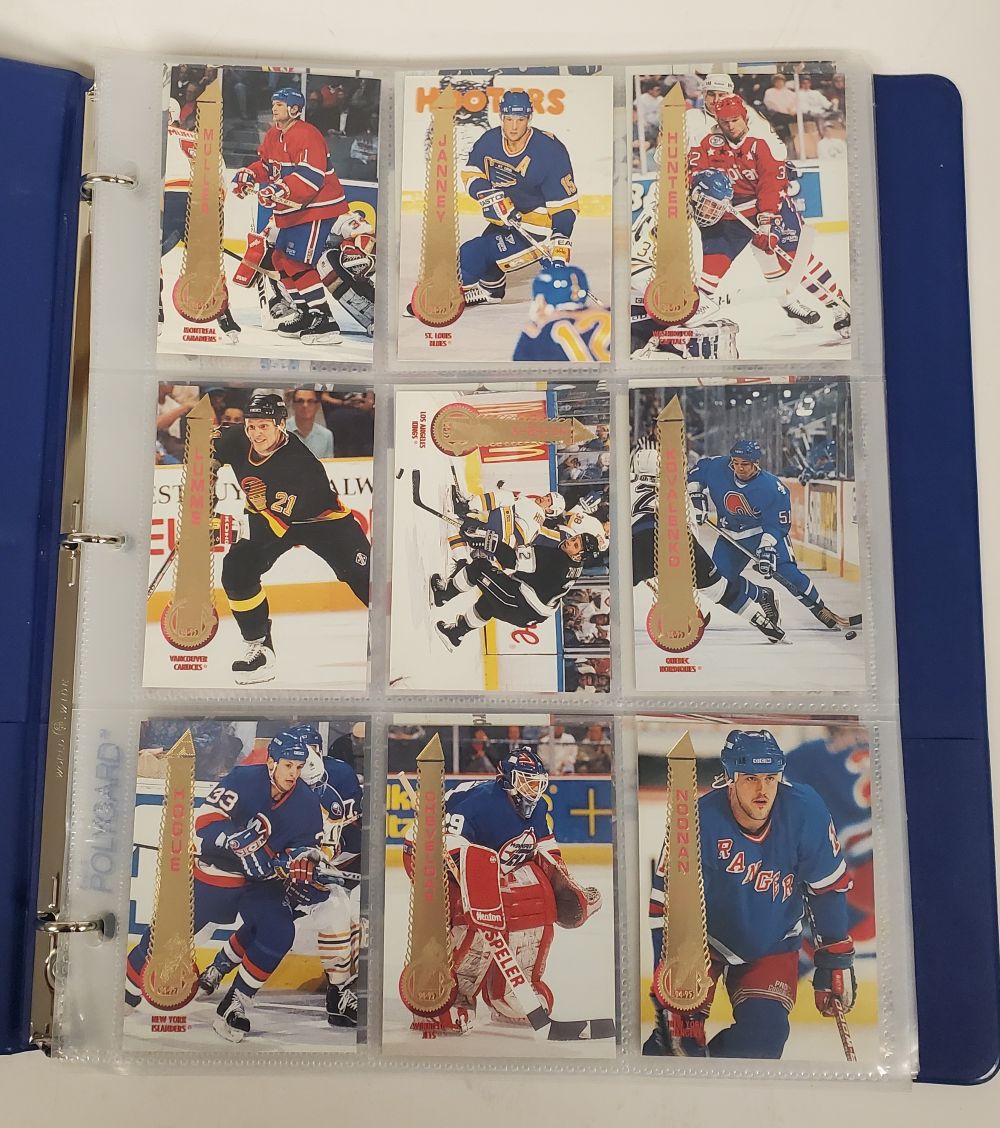 Vintage USA 1994 NHL Pinnacle Hockey Card Lot of 100 PCS