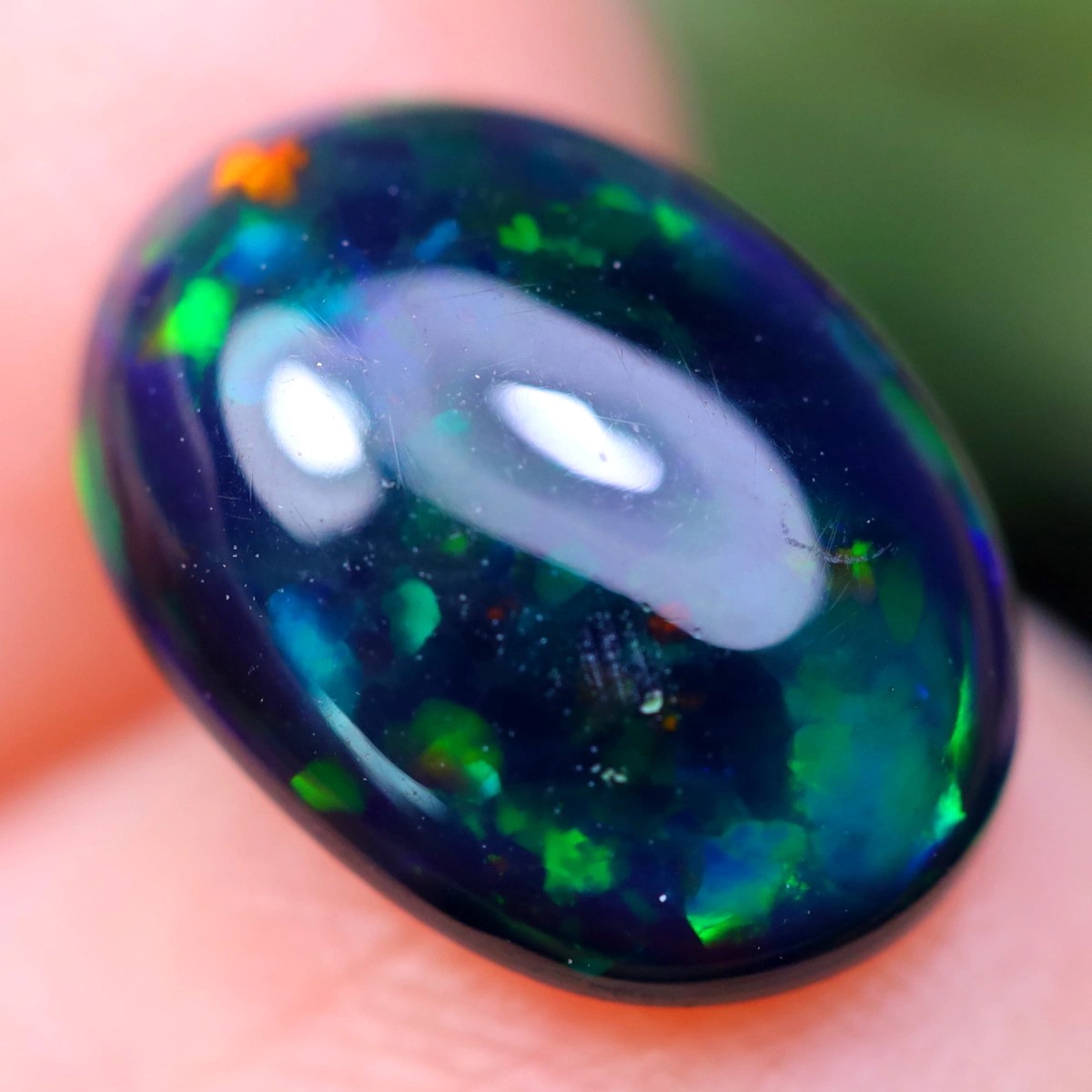 1.24 Carat Black Opal Gemstone Appraised $1,240.00