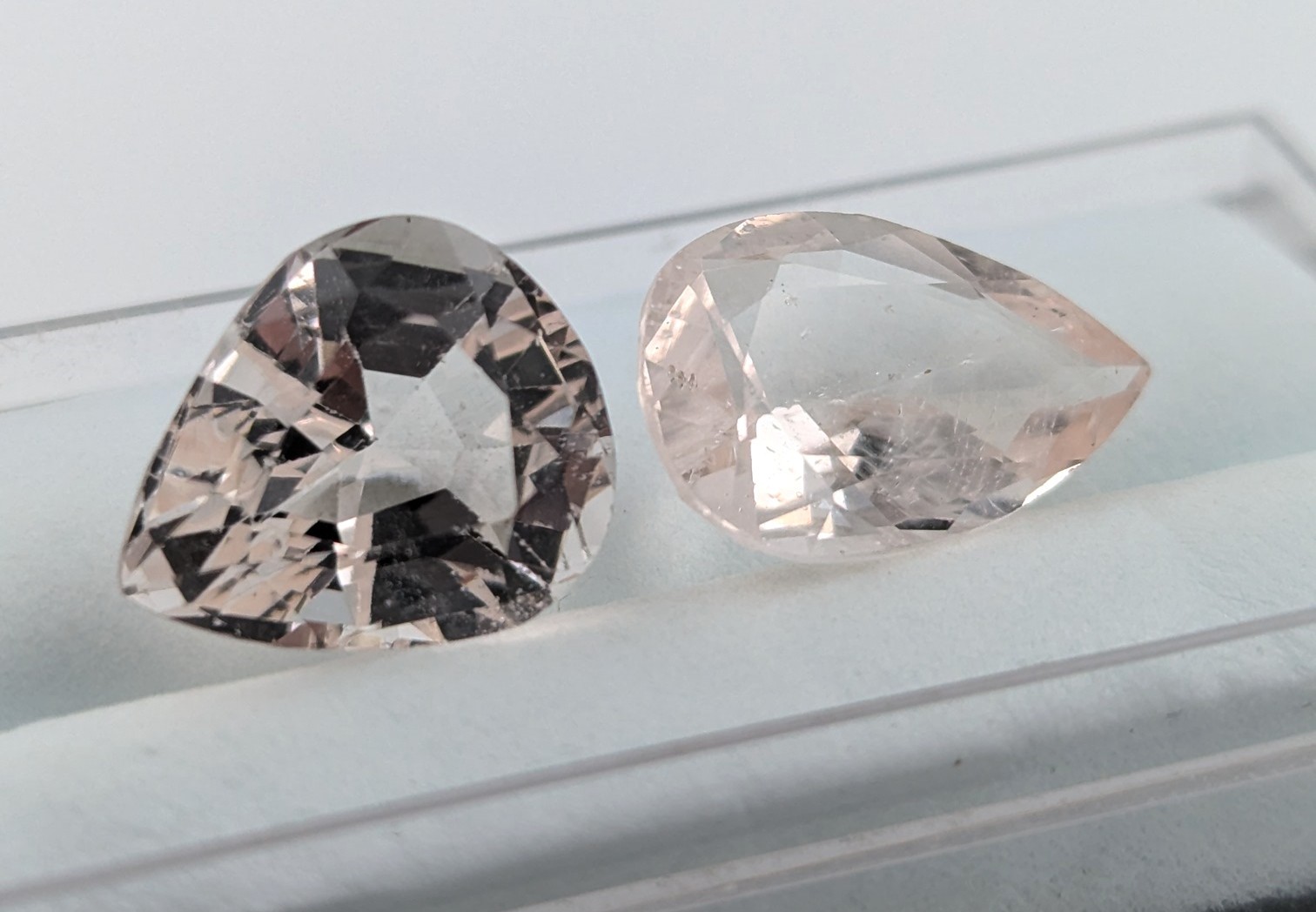9.21 Carat Morganite Gemstones Appraised $6,910.00
