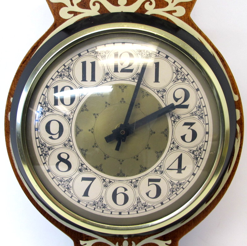 Vintage Large Combination Clock / Barometer / Hygrometer / Thermometer made in Italy Property Room