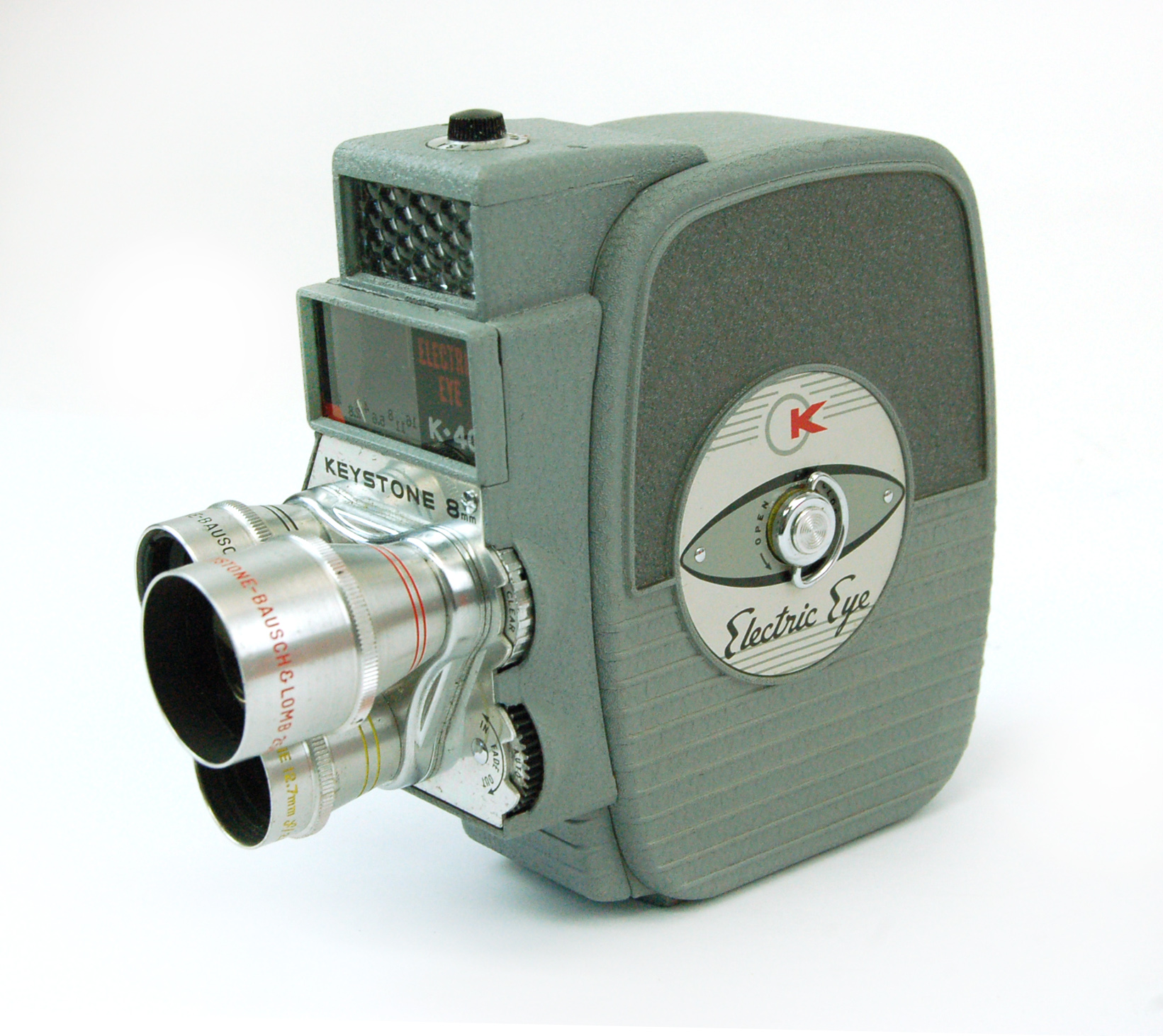 CIRCA 1950's KEYSTONE K4C ELECTRIC EYE ROLLFILM TURRIT 8MM Video