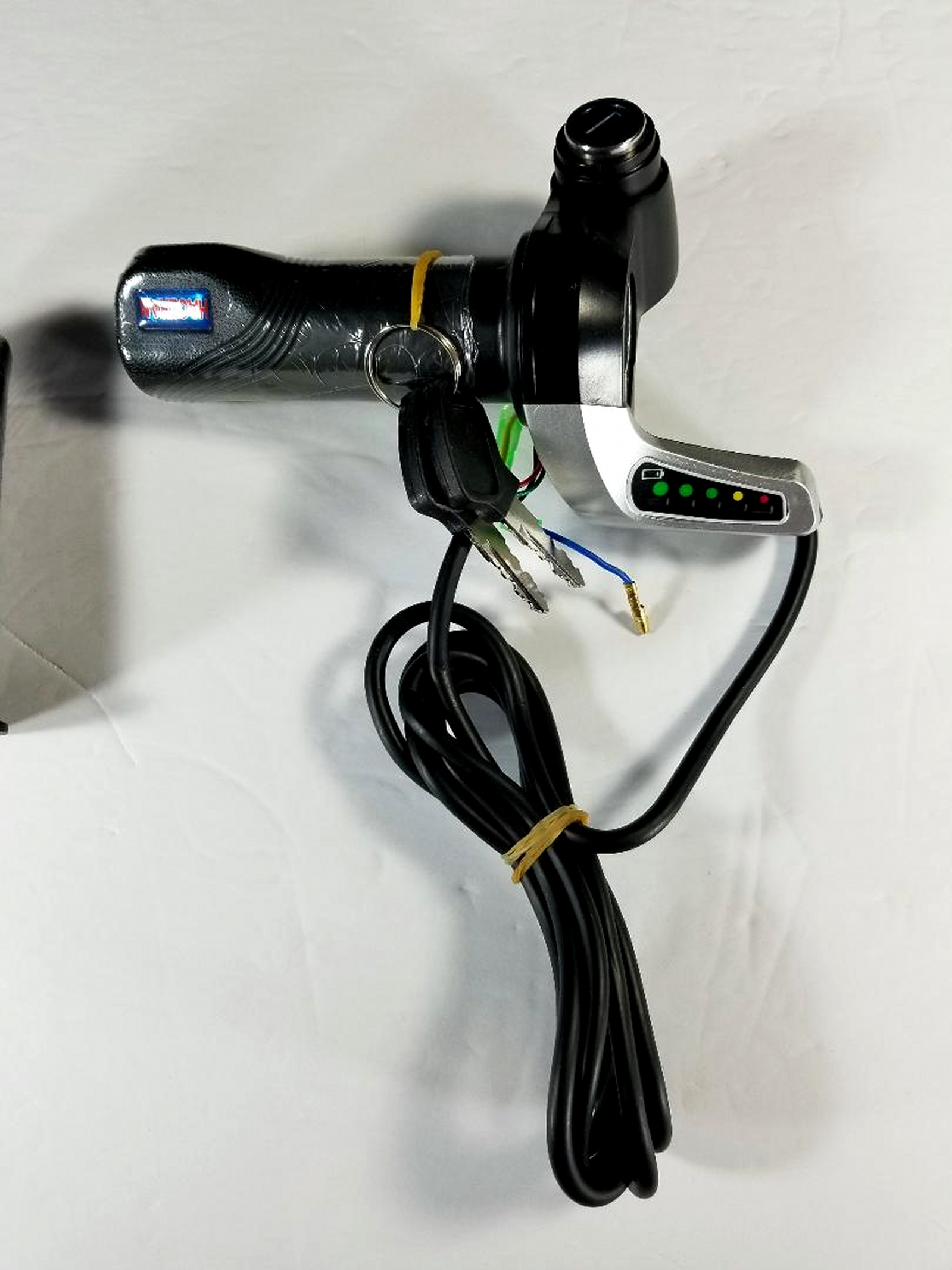 48V Electric Speed Control Throttle Grip With Two Keys Kit Property Room