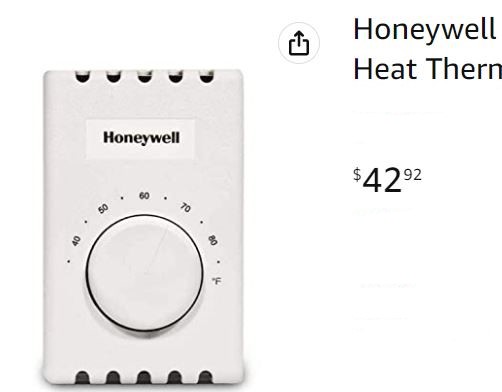 Honeywell Electric Heat ThermostatNEW | Property Room