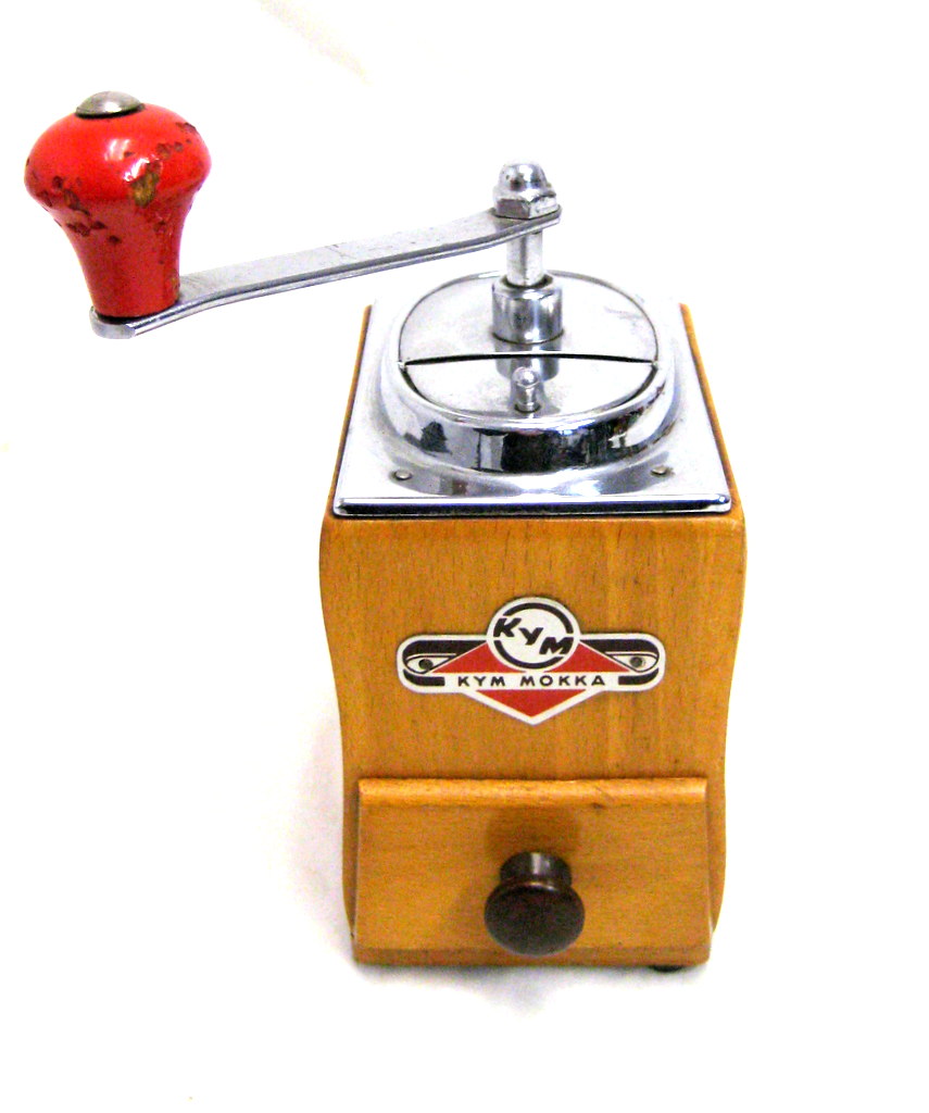 Vintage KYM MOKKA Coffee Grinder Property Room