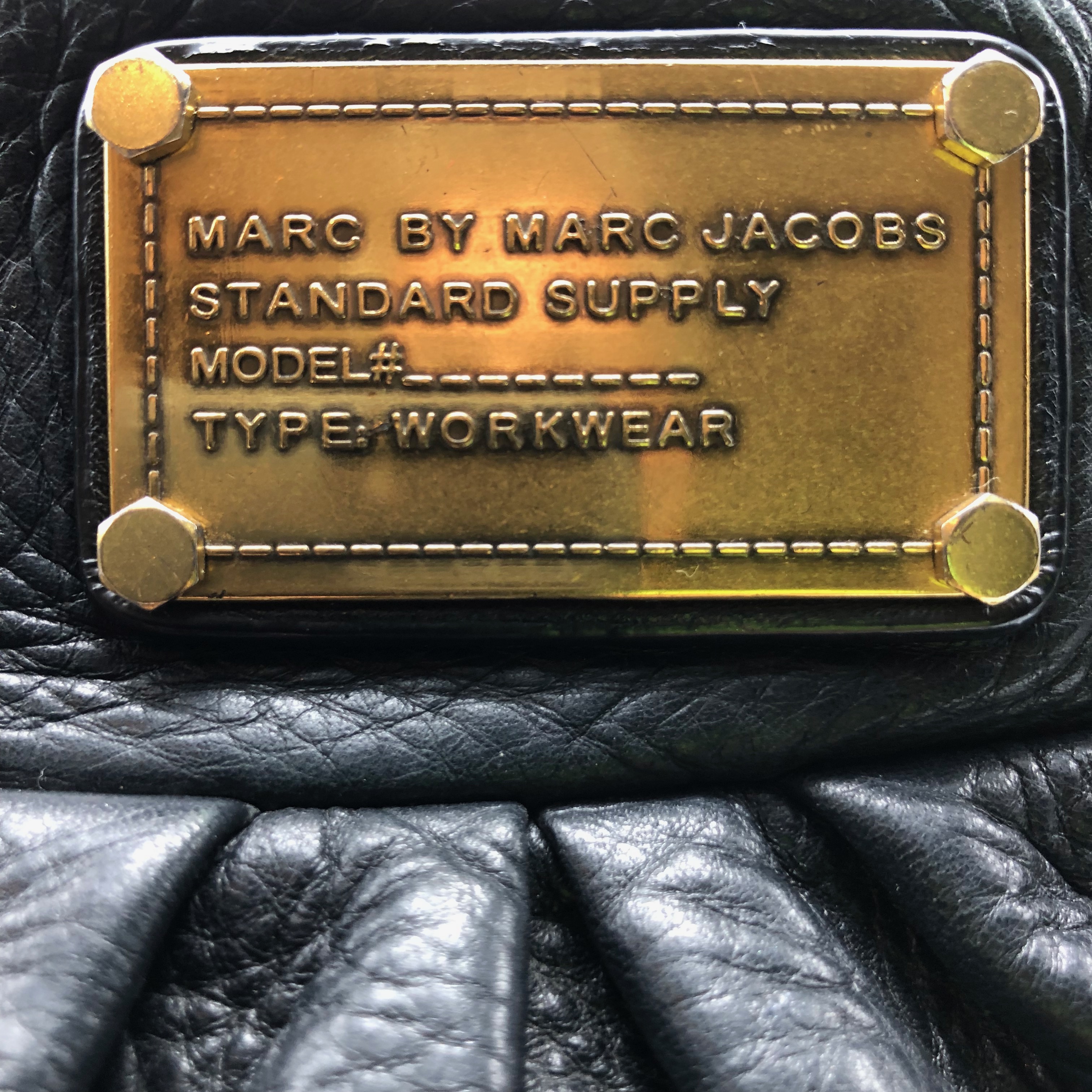 Marc by Marc Jacobs Classic Q Hillier Leather Hobo Bag Retail 428