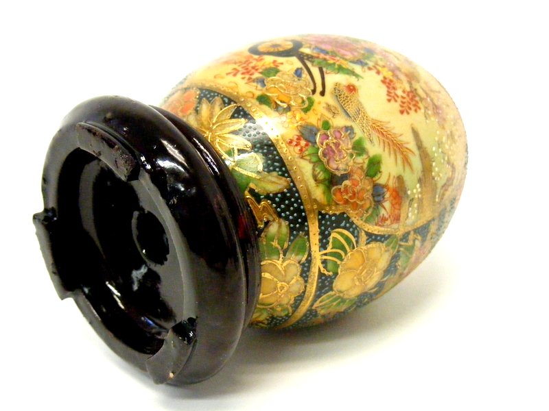 Satsuma Porcelain Egg Property Room