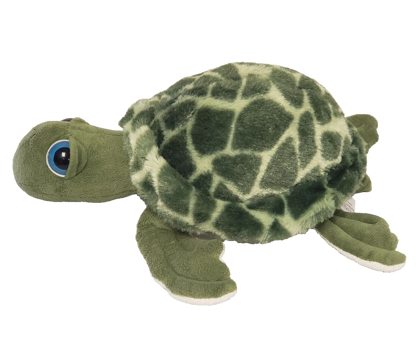 Bears2go Adorable Soft Green Plush Sea Turtle Stuffed Toy 12"