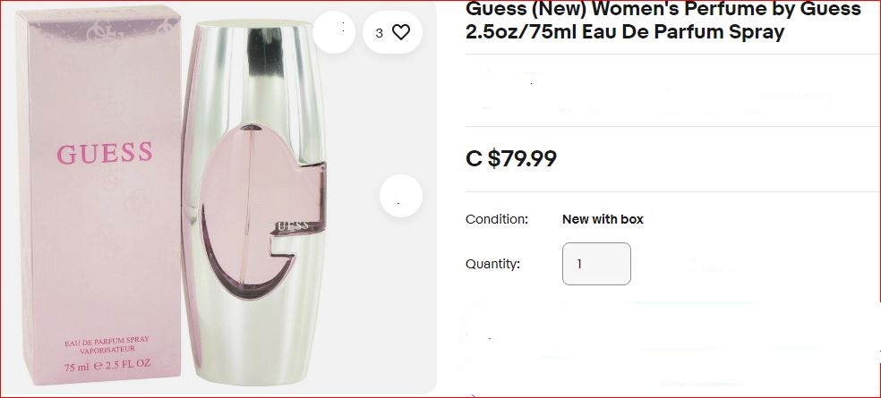 Guess Women's Perfume by Guess 2.5oz/75ml Eau De Parfum Spray