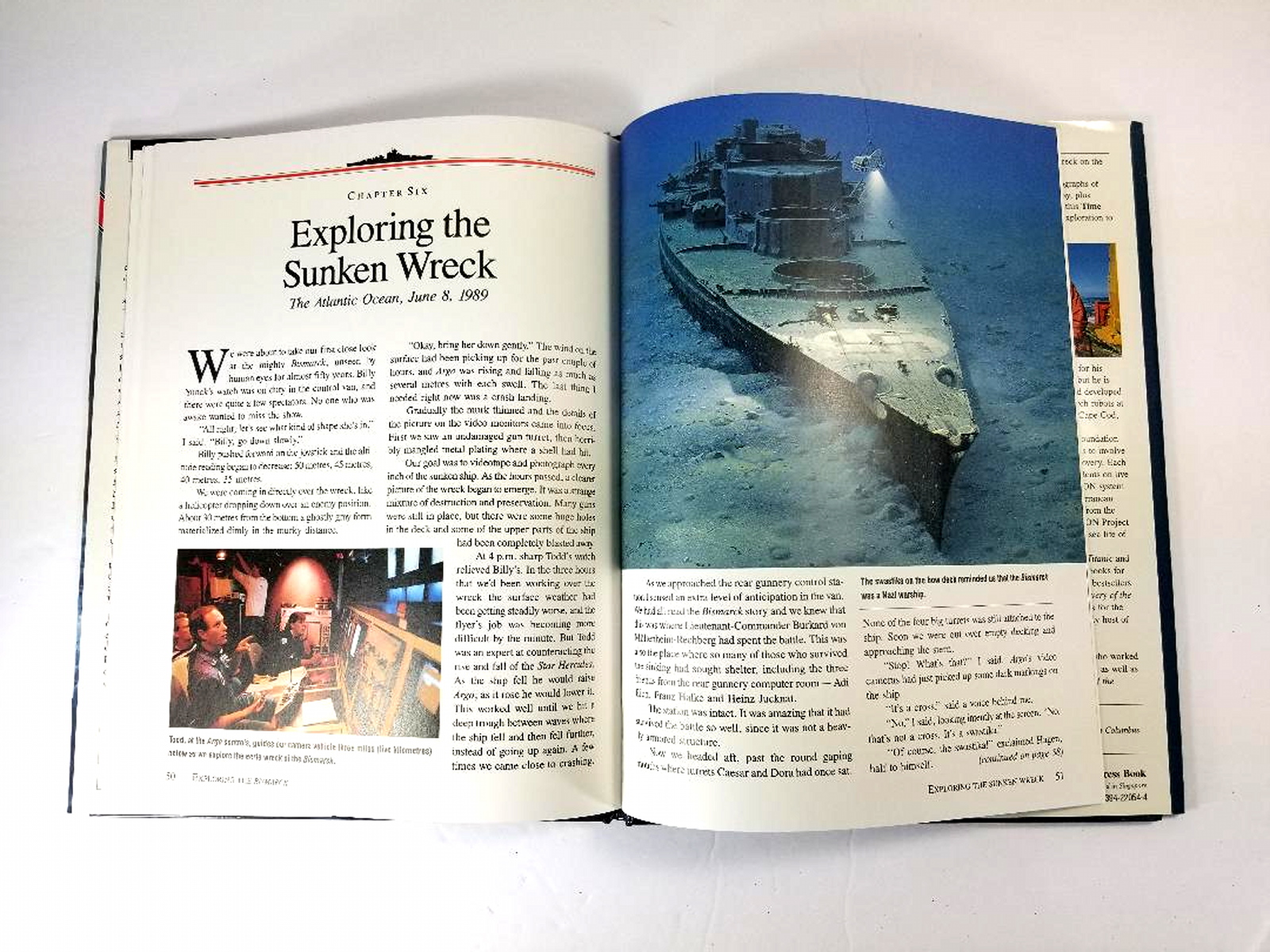 Exploring The Bismarck (Hardcover) by Robert D Ballard Property Room