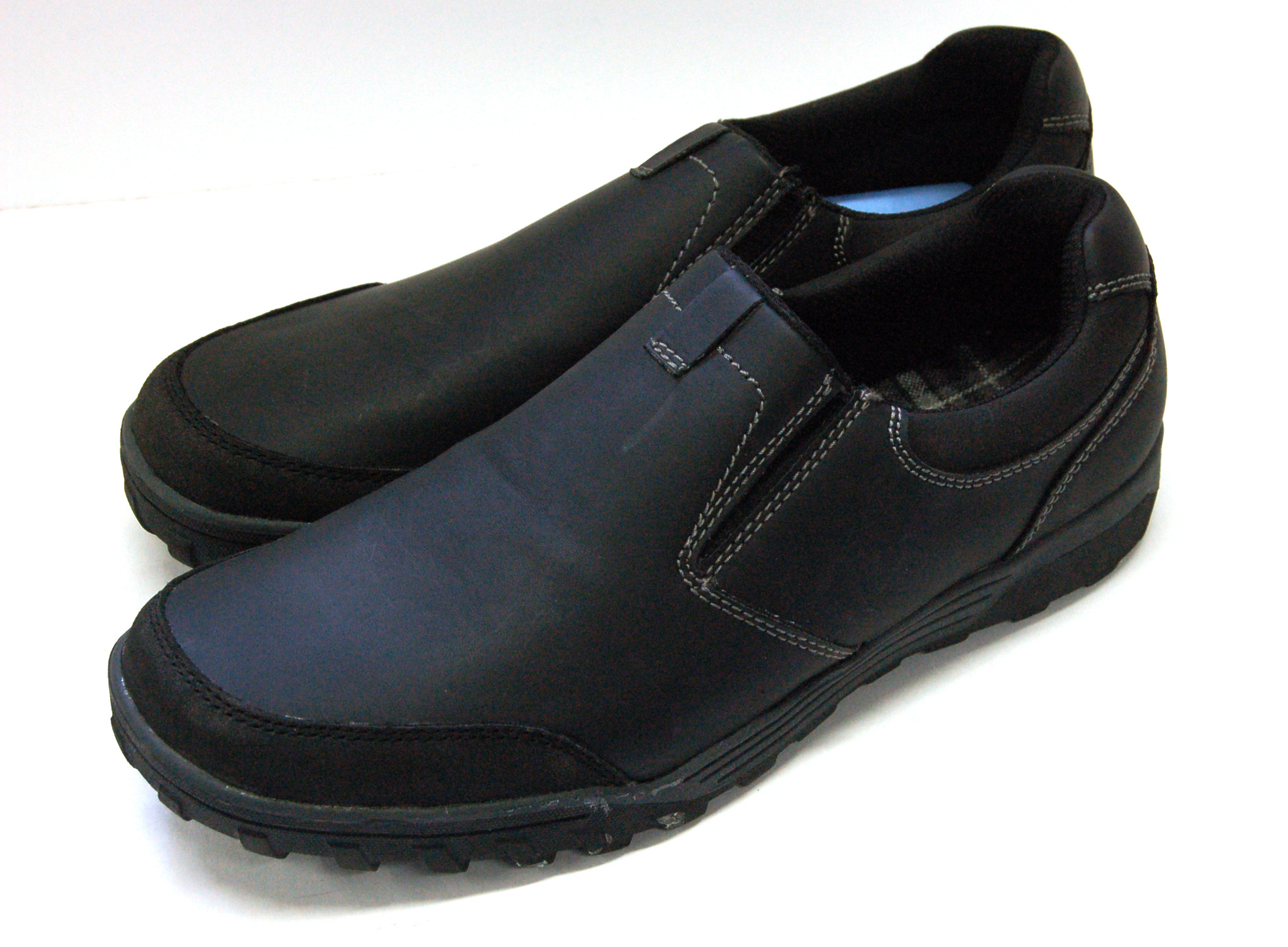 Men S George Comfort Leather Shoes Size 11 Property Room
