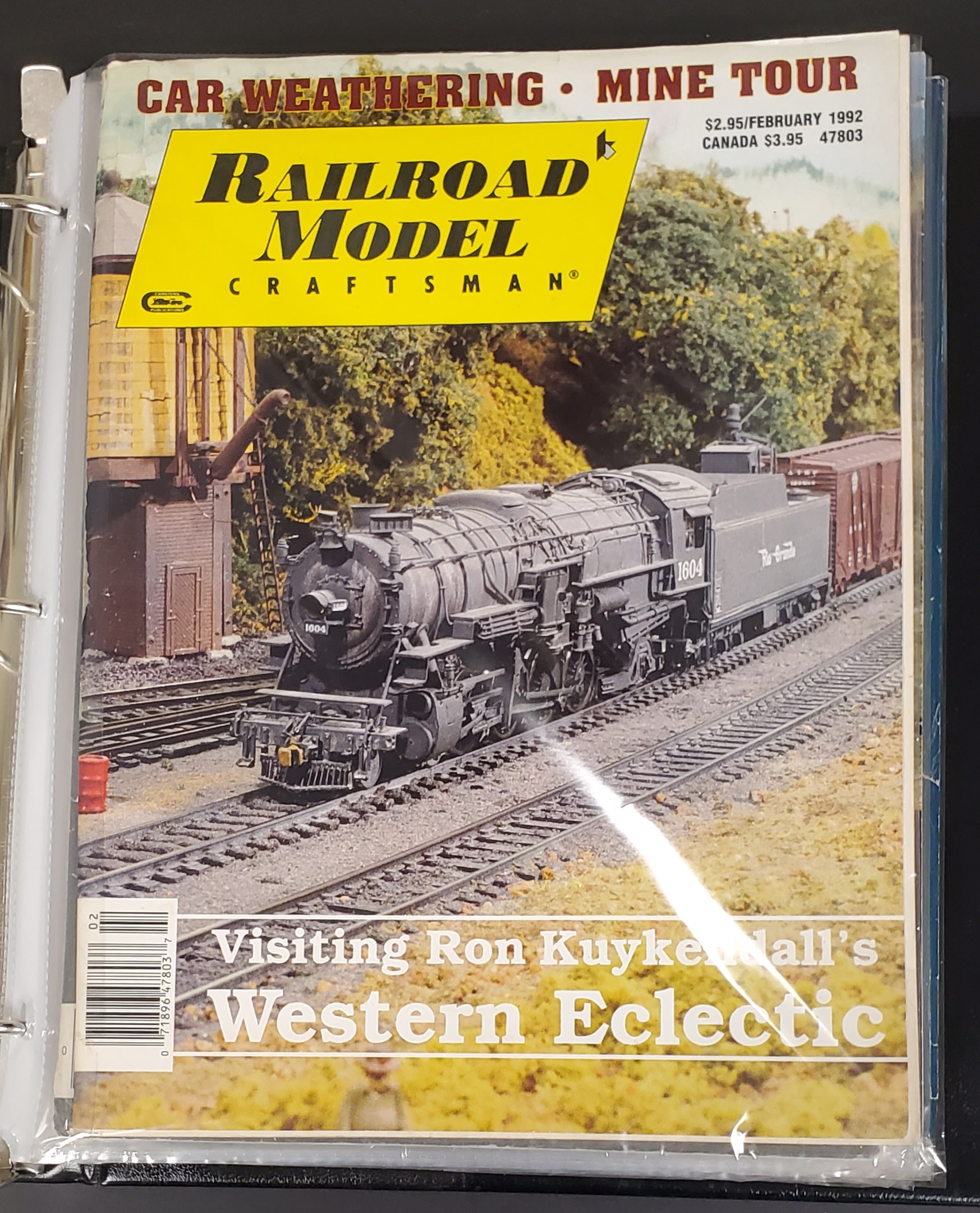 Vintage Railroad Model Craftsman Magazine Collection 1992 - 11 Issues VG