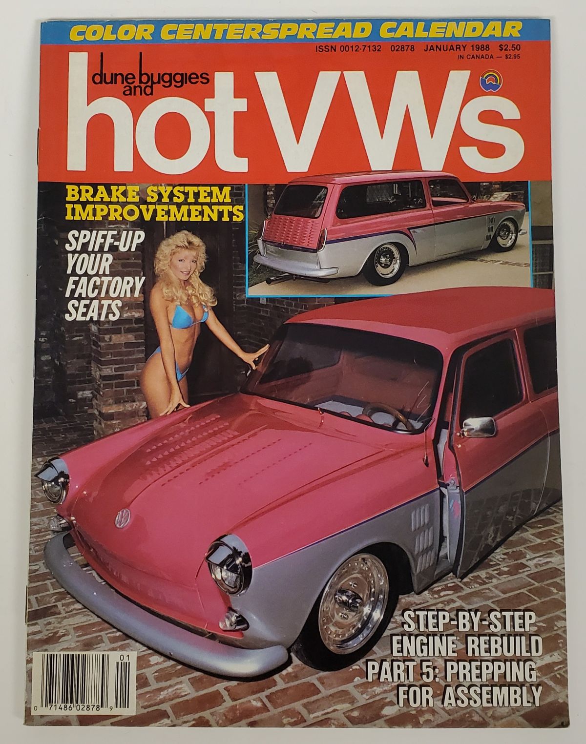 Vintage Jan 1998 Dune Buggies and Hot VWs Magazine