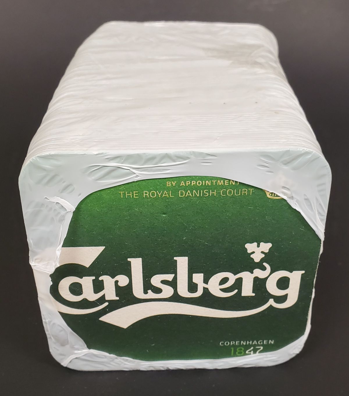 Vintage New Old Stock Carlsberg Beer Coaster 100PC Denmark
