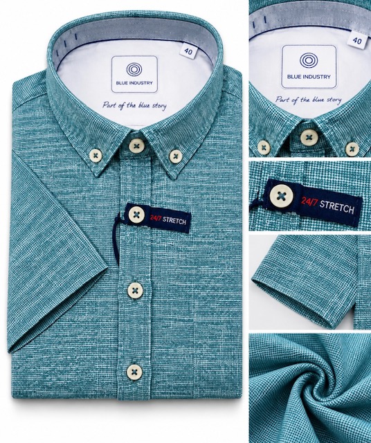 Men's Shirt Sz XXL By Blue Industry