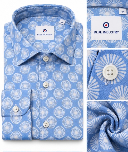 Men's Shirt Sz XL By Blue Industry
