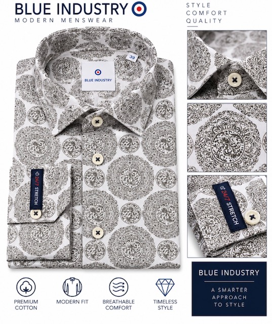 Men's Shirt Sz X-Large By Blue Industry