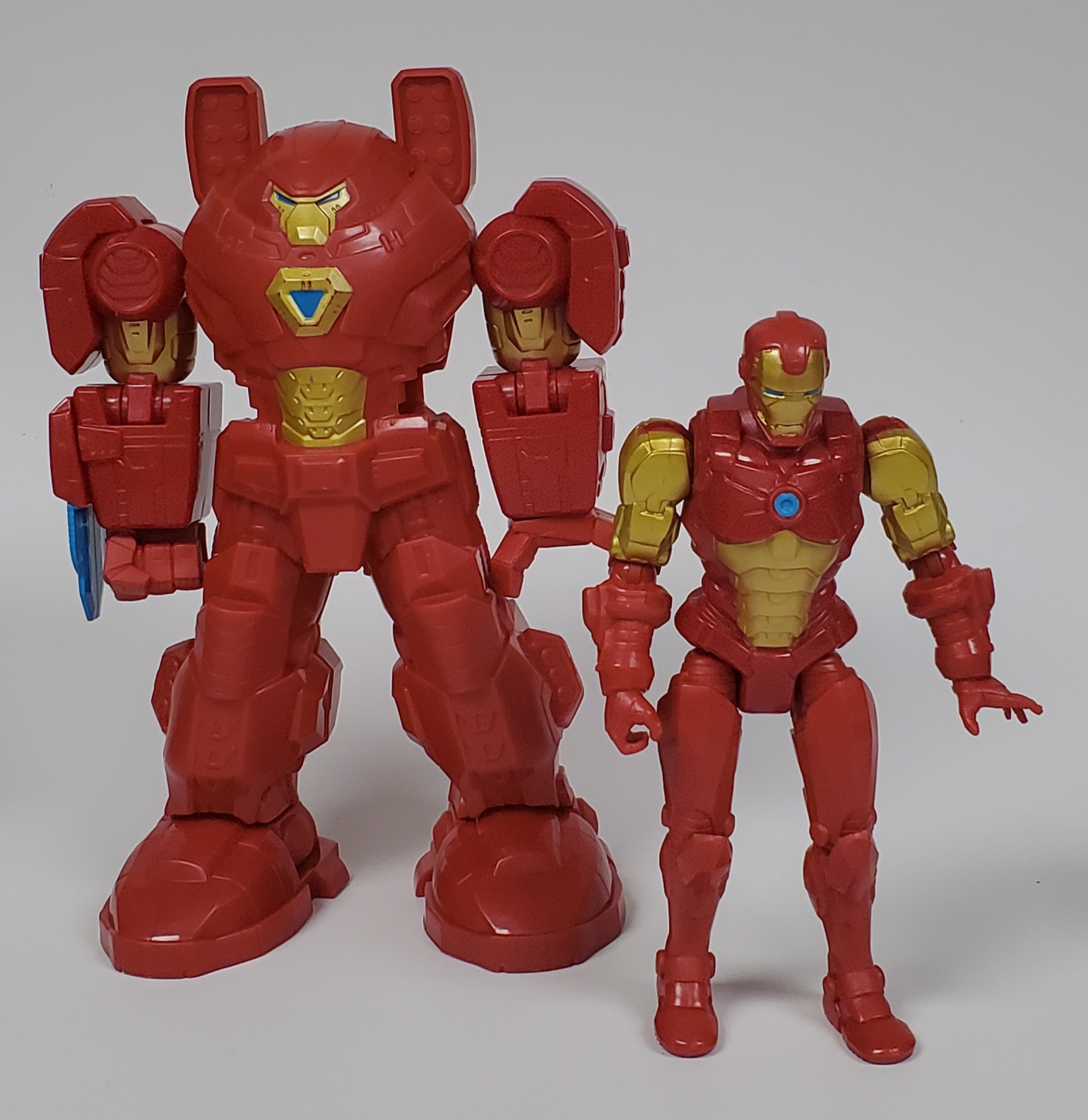 Marvel Iron Man Hulkbuster Action Figure Set - 2 Pieces VG