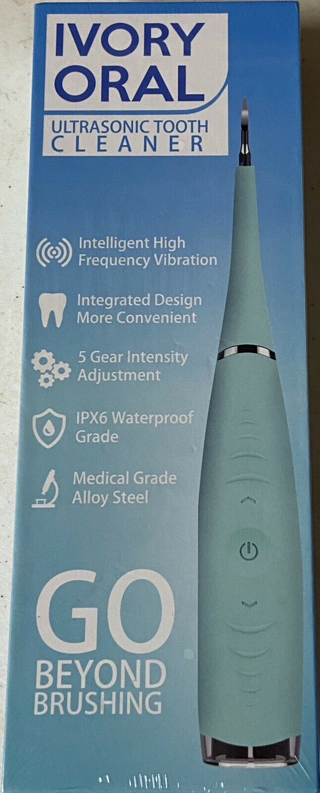 Ivory Oral Ultrasonic Tooth Cleaner NEW Property Room