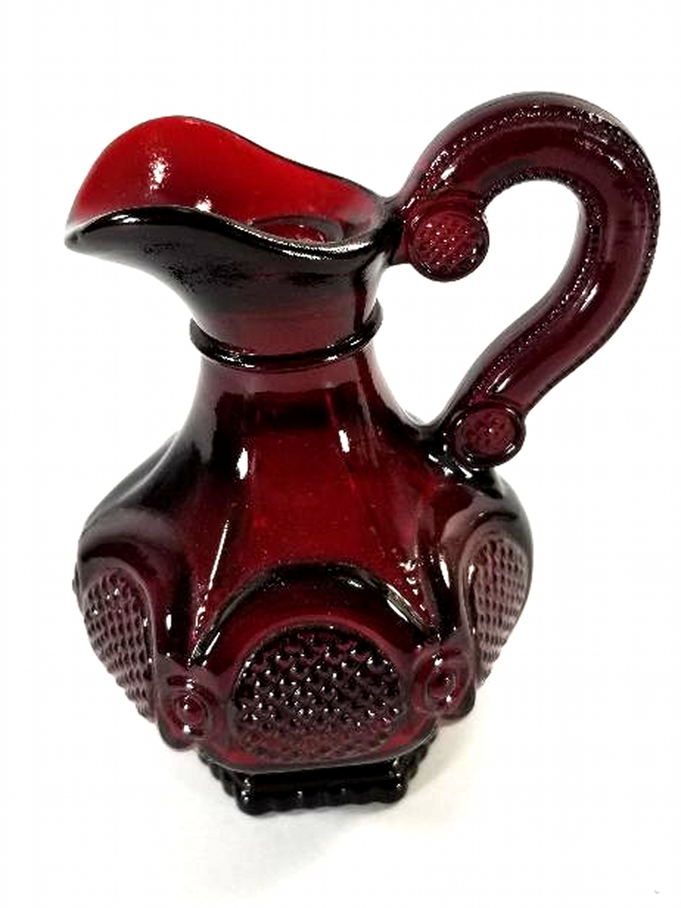 Avon 1876 Cape Cod Collection Ruby Red Cruet Without Stoppers ...